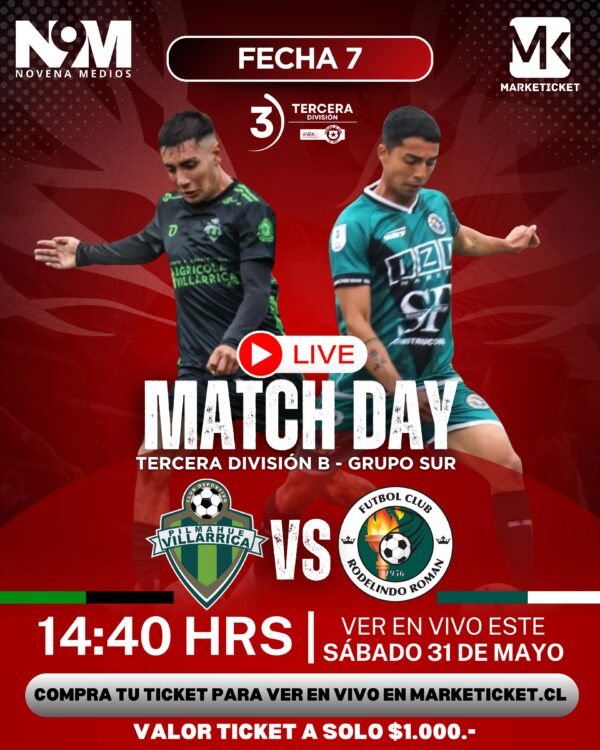 PILMAHUE vs R.ROMAN STREAMING