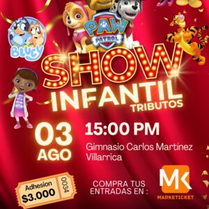 SHOW INFANTIL TRIBUTOS