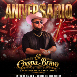 ANIVERSARIO SUSHI TOK | DOBLE CARIN LEON