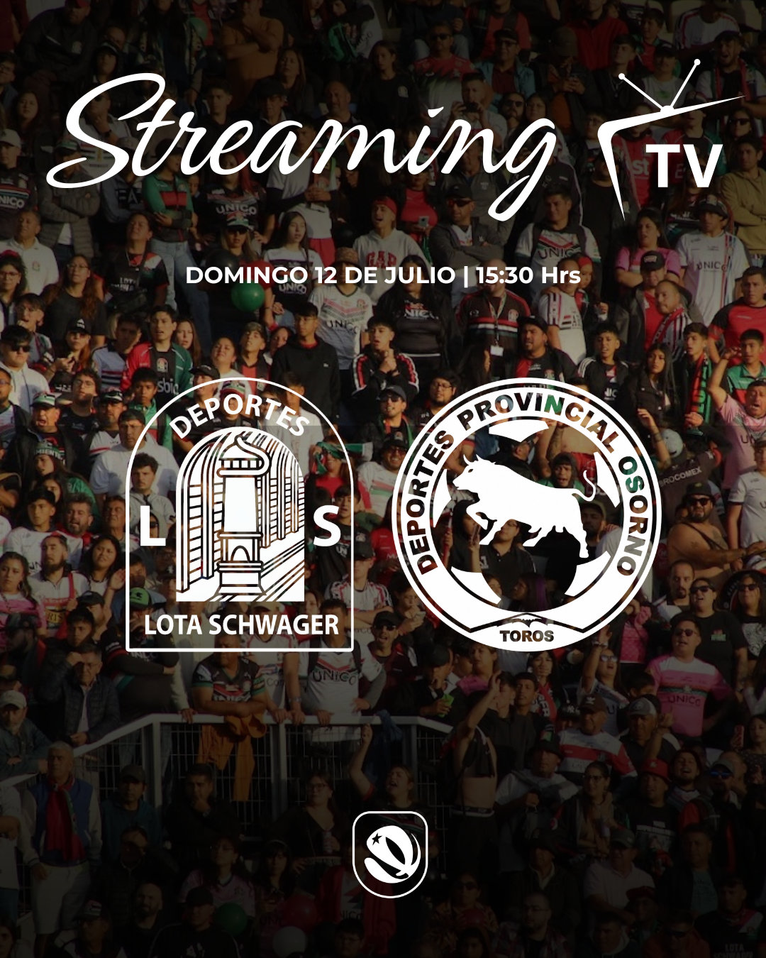 STREAMING LOTA SCHWAGER vs OSORNO
