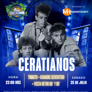 CERATIANOS | TRIBUTO A SODA STEREO Y CERATI