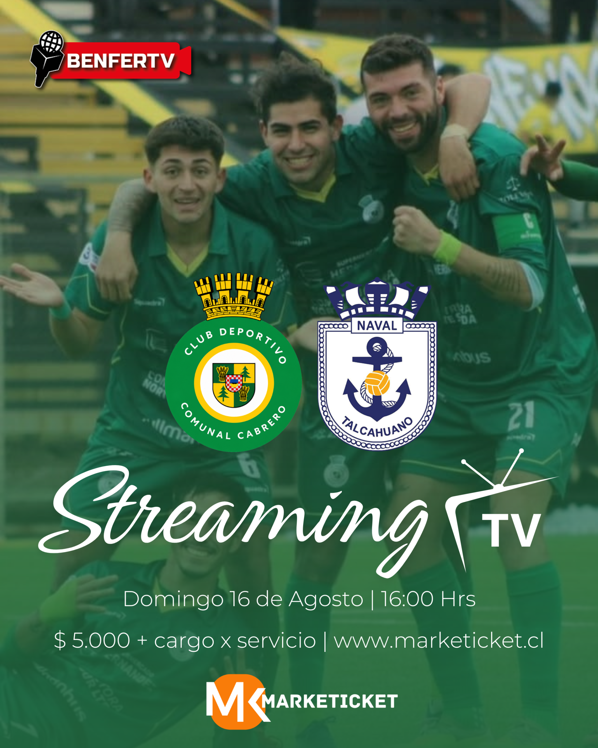 STREAMING | COMUNAL CABRERO vs NAVAL